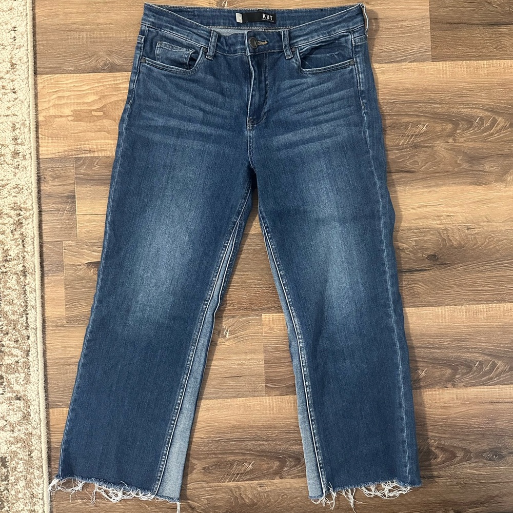 Kut from the Kloth High Rise Ankle Flare